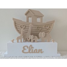 TriVox3D Kişiye Özel Isim Yazılabilen Bebek Odası Dekoru (Renk Seçimi Vardır)