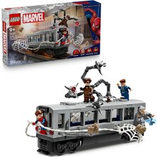 LEGO ǀ Marvel Örümcek Adam ile Doktor Oktopus Metro Sahnesi 76321 – Süper Kahraman Aksiyonunu Seven
