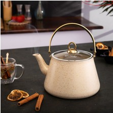 UltraMint Cam Demlik, 1 Lt, Bitki Çayı ve Demleme Için Şık ve Pratik Tasarım