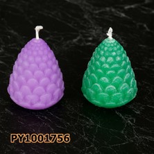 Poyrish PY1001756 - Silikon Kalıp Mum Kalıbı Kozalak