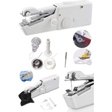 Munico Elde Pratik Dikiş Makinesi Taşınabilir Seyehat Dikiş Seti Sökük Yırtık Dikme Kumaş Giyim Dikim Cihaz