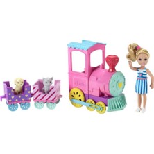 Barbie Chelsea ve Sevimli Treni FRL86 Renkli 3+