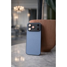 bbtech iPhone 17 Pro ile Uyumlu Magsafe Özellikli Mat Cam Leke Bırakmaz Lens Koruyuculu Ag Glass Case