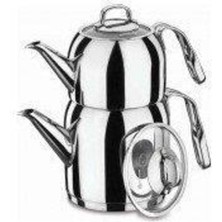 UltraMint Paslanmaz Çaydanlık Takımı, Özel Kulp Tasarımı ile Şık ve Kullanışlı