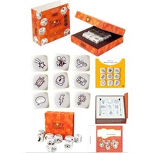 Munico Hikaye Yaratıcı 9 Parça Hikaye Zarlar Zincirleme Hikaye Küpleri Eğitici Oyun Rorynin Hikaye Küpleri