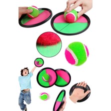 Munico Yapışkan Raket Hava Yakalama Yapışkan Ebeveyn-Çocuk Oyuncak Topu Oyuncak Top Oyunc  Için Ideal Seçim