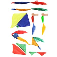 Munico Eğlenceli Mendil Kaybetme Sihirbaz Oyuncağı Ilizyon Seti Renk Değiştiren Sihirli Mendil Sihirbazlık