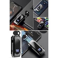 Munico Konuşma Süresi 20 Saat Bluetooth Kulaklık Çağrı Hatırlatma Titreşim Spor Klipsi Sürücü Iş Kulaklık