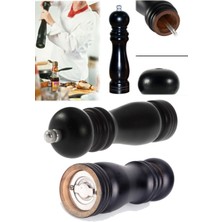 Munico Baharat Tuz Kahve Ahşap Değirmeni Şık Restorantlar Için Ahşap Değirmen Set Baharatlık Ev Cafe Şık