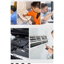 Munico Yılan Kamera 15 Metre Profesyonel Logar Endoskop Kıvrılabilir Ayarlanabilir 3 Başlıklı Ledli Kamera