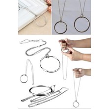 Munico Halkadan Zincir Geçirme Sihirli Halka Illüzyon Oyunu Psişik Hile Doğal Şaşırtıcı Sihirbaz Malzemesi