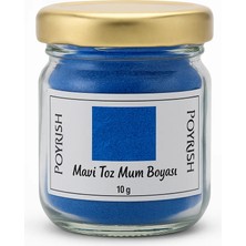 Poyrish Toz Mum Boyası Mavi 8 gr
