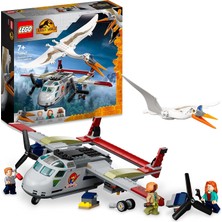 Lego® Jurassic World™ Quetzalcoatlus Uçak Pususu 76947-7 Yaş ve Üzeri Çocuklar Için Oyuncak Yapım Se