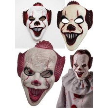 Munico Parti Korlu Evi Cosplay Maskeli Balo Için Uygun Killer Dc Palyonço Joker Maskesi Universal Uyumlu