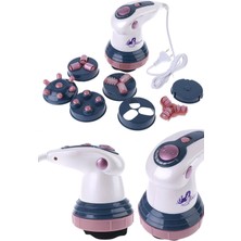 Munico Selülit Giderici 5 Başlıklı Akıllı Masaj Aleti Elektronik Tüm Vücut Bacak Kalça Inceltici Göğüs Seti