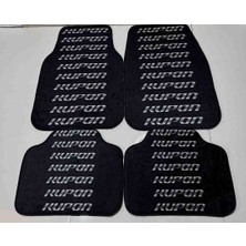 Şimika Kupon Desen Kaymaz Taban Dekoratif Oto Halı Paspas