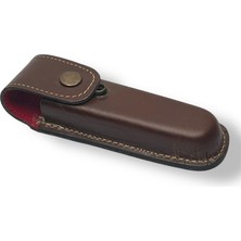 Çarşıbaşı41 Deri Çakı Kılıfı Bıçak Kılıfı No:5 Kahverengi (Kapalı Hali 11CM - 14CM Arası Çakılar Içindir)