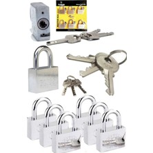 Munico Profesyonel Akıllı Asma Kilit 60MM Çelik Sağlam Kırılmaz A Kalite Zincir Dükkan Kepenk Motor Kilidi