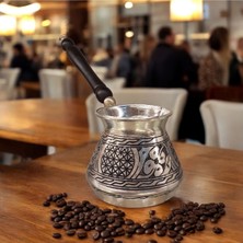 UltraMint El Işlemeli Bakır Cezve ve Kahve Fincanlık Takımı, Aile Boyu Şıklık