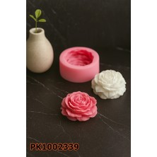 Poyrish PK1002339 - Silikon Kalıp Mum Kalıbı Şakayık Orta