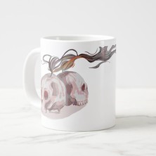 Tp Kuru Kafa Temalı Porselen Kupa Bardak