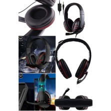 Munico Profesyonel Oyun Kulaklık Surround Stereo Kulaklık USB Ps / Pc Uyumlu Akıllı Işıklı Oyuncu Kulaklığı