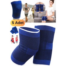 Munico 5 Çift Sporcu Dizlik Seti 1 Çift Dirsek Diz Koruyucu Universal Diz Ağrısı Yara Engelleyici Pamuksu