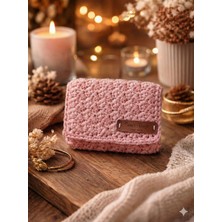 El Yapımı Örgü Bozuk Para Cüzdanı ve Kartlık - Şık Gece Portföyü