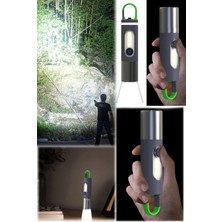 Munico Şarj Edilebilir ve Hafif Tasarımı ile Kolayca Taşınabilir Yüksek Güçlü El Feneri 500 Metre Menzilli