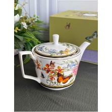 UltraMint Şık ve Zarif Porselen Demlik ile Çay Keyfinizi Taçlandırın