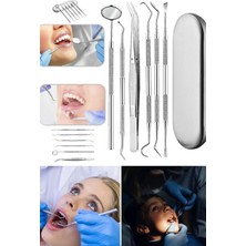 Munico 6'lı Ağız Diş Bakımı Kiti Çürük Tartar Önleyici Bakım Seti Pratik Diş Beyazlatma Diş Hijyen Seti