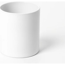 Poyrish Renkli Cam Bardak Liberty - Opak Beyaz 5322-OP