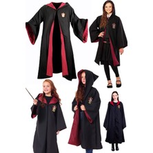 Munico Noel Temalı Sihirli Bornoz Cosplay Kostümü – Performans ve Parti Için Unisex Pelerin