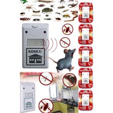 Munico 5 Adet Profesyonel Yazlık Villa Haşere Fare Böcek Engelleyici Fare Böcekler Kovma Engelleyici Haşere