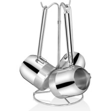 UltraMint Şira 4 Parça Cezve Seti ile Kahve Keyfini Artırın