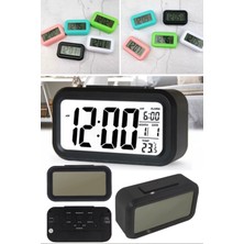 Munico Elektronik Dijital Akıllı Masa Saati Çalar Saat Yatak Odası ve Ofis Kullanımı