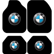 Carmine Carpet Bmw Desen Dekoratif Tüm Modellere Uyumlu Universal Oto Paspas Takımı