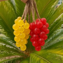 Poyrish Salkım Üzüm Sabun Yapım Seti Şeffaf Sabun Bazı Sarı Kırmızı