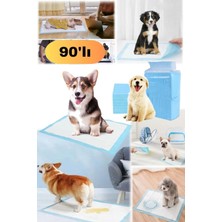 Munico 90'lı Süper Emici Su Geçirmez Tüm Cins Köpeklere Uygun Çiş Pedi Yavru Köpek Idrar Bezi 90 x 60 cm