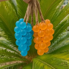 Poyrish Salkım Üzüm Sabun Yapım Seti Şeffaf Sabun Bazı Mavi Turuncu