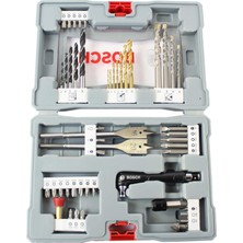 Bosch Professional Accessories 49 Parça Uç ve Matkap Ucu Premium X-Line Seti (Beton Matkap Ucu, Faya