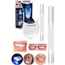 Munico Günlük Kullanım Diş Beyazlatma Kalemi ve Işıklı Ağızlık Teknolojik Diş Parlatma Cila Cihazı Set Pro