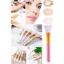 Munico Akıllı Makyaj & Makeup Fırçası Kişisel Jel Silikon Fırça Makyaj Çubuğu Kaliteli Ağda Maske Sürme Set