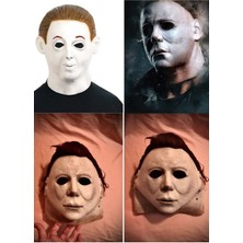 Munico Korku Filmi Kostümleri Için Michael Myers Tam Surat Halloween Maskesi Gerilim Dolu Halloween Gece