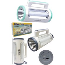 Munico Profesyonel Kamp Bekçi Güvenlik Özel Uzun Kullanım Süreli Ultra Aydınlatma El Feneri Kamp Lambası Tr