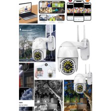 Munico Güvenlik Amaçlı Hareket Algılayıcı Gece Görüşlü LED Işyeri Ofis Restorant Için Uygun Hd Wifi Kamera