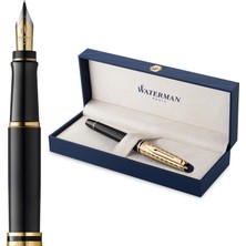 Waterman SE25 Expert Deluxe Siyah Gt Dolma Kalem, M Uç