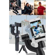 Munico Tüm Telefonlara Uyumlu Spor Vlog Video Youtube Gimbal Sarsıtmaz Video Kayıt Cihazı Elektronik Akıllı