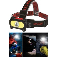 Munico Mini Şarj Edilebilir Güçlü Sensör Far Balıkçılık Kamp USB Kafa El Feneri LED Kafa Işık Kafa Lambası