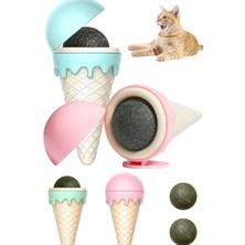 Munico Yavru Kedi Için Yenilebilir Catnip Oyuncak Kediler Için Stres Atıcı Catnip Ball Doğal Malzeme Topu